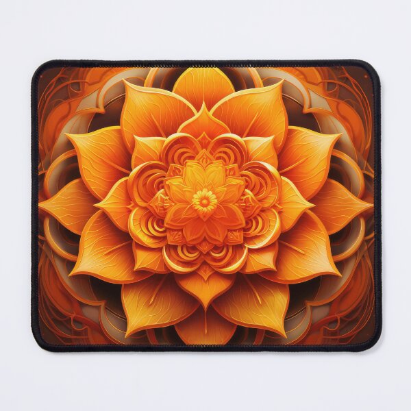 Item preview, Sacral Chakra Abstract Expression designed and sold by Visual-Elixir.