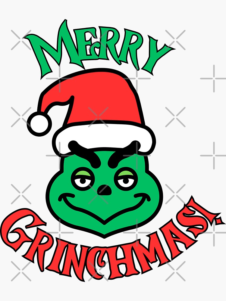 100% That Grinch Sticker for Sale by kkchappy22