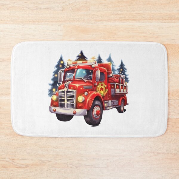 Item preview, Christmas Firefighter truck designed and sold by K-Projects.
