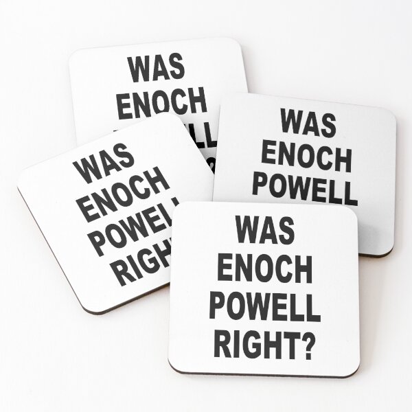 Item preview,  Was Enoch Powell right? designed and sold by BigTime.