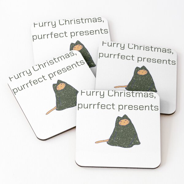 Item preview, Furry Christmas purrfect presents designed and sold by Coldhand34.