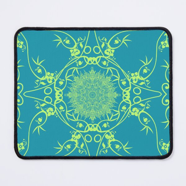 Item preview, ABSTRACT TRIPPY MANDELA - FLORAL DIGITAL ILLUSTRATION designed and sold by KMCYZ.
