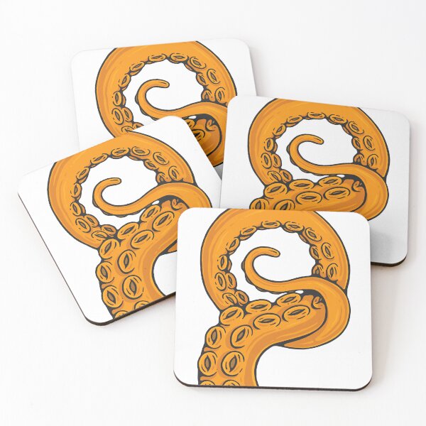 Item preview, Orange tentacle designed and sold by The Lines.