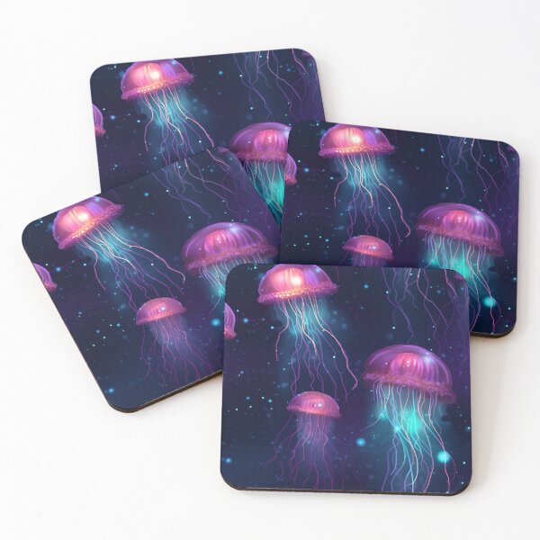 Item preview, Galactic Medusas: Luminescent Jellyfish Dance designed and sold by noxpheron.
