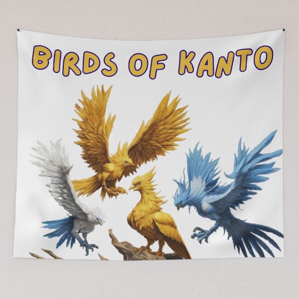 Item preview, Birds of Kanto designed and sold by ishitastore08.