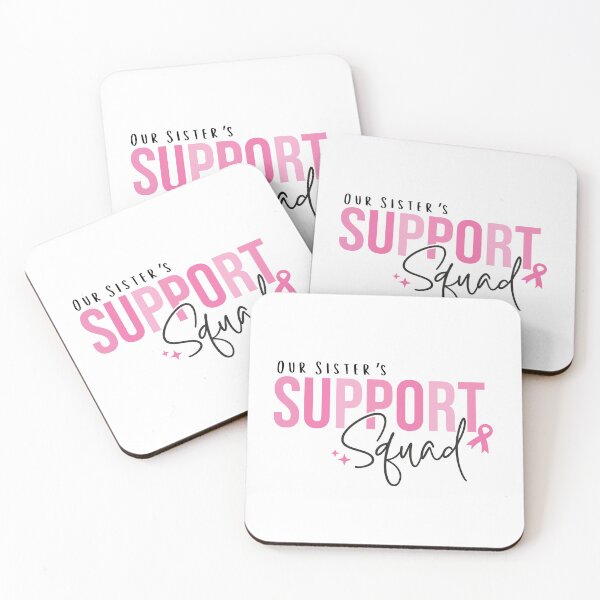 Item preview, Breast Cancer Sisters Support Squad Pink Ribbon designed and sold by ShoniwDesigns.