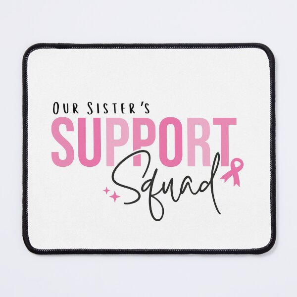 Item preview, Breast Cancer Sisters Support Squad Pink Ribbon designed and sold by ShoniwDesigns.