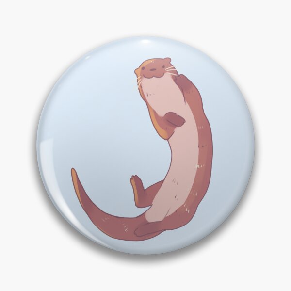 Item preview, Cute otter illustration  designed and sold by Mayarart.