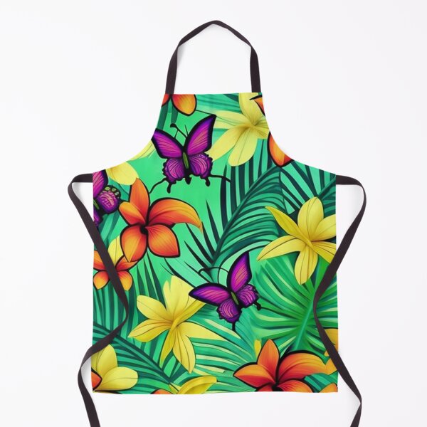 Item preview, TROPICAL FOREST WITH BUTTERFLIES designed and sold by inarausch2023.