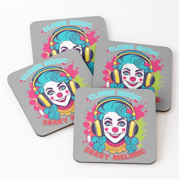 Artikelvorschau, Gruselige, melodische Clownmusik entworfen und verkauft von Stickboutique.