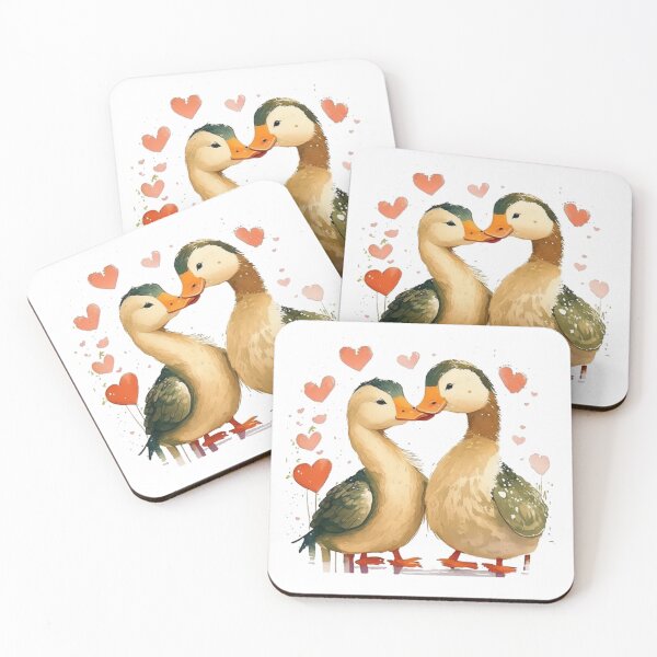 Aperçu de l'œuvre canetons amoureux créée et vendue par Tropical-coco.
