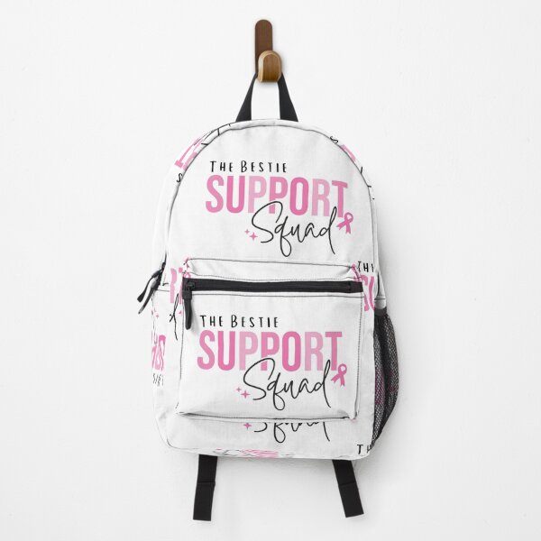 Item preview, Breast Cancer Bestie Support Squad Pink Ribbon Best Friend designed and sold by ShoniwDesigns.