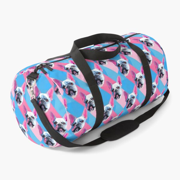 Item preview, Blue and Pink Frenchie Composite Overlay Pattern #10 designed and sold by ARTficiallyAnon.