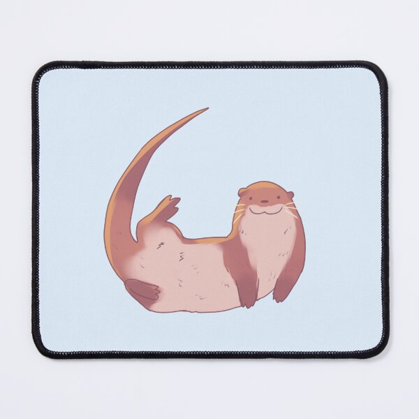 Item preview, Funny otter illustration designed and sold by Mayarart.