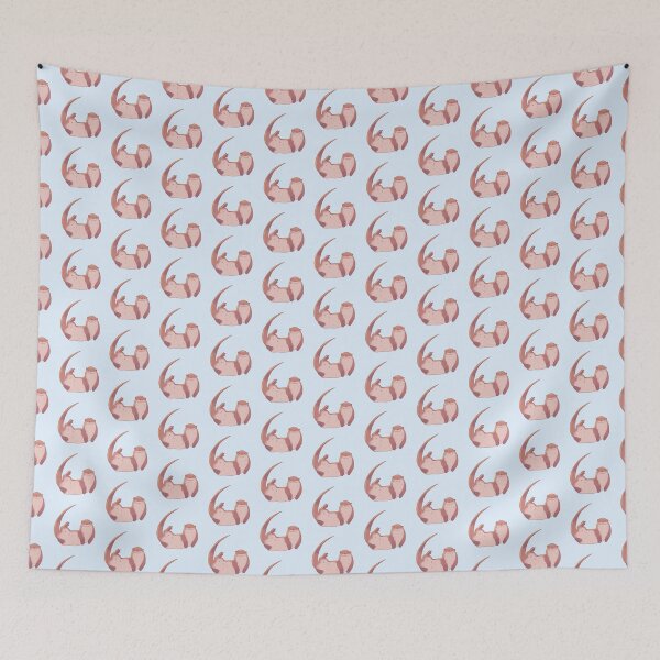 Item preview, Funny otter illustration  designed and sold by Mayarart.