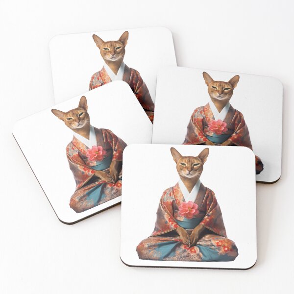 Item preview, Cat Buddha, for yoga and focus of attention , Buddha Statue designed and sold by MartynGrey.