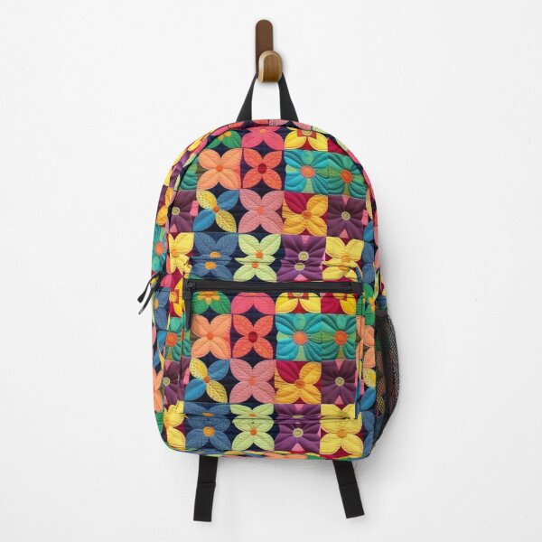 Item preview, Colorful floral Patchwork designed and sold by Roxburylane.