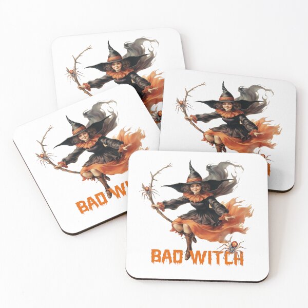 Item preview, Vintage classic traditional Halloween cute bad witch   designed and sold by BlushRoses7.