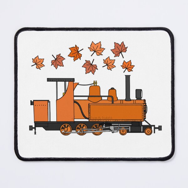 Item preview, Fall Steam Train Autumn Thanksgiving designed and sold by doodlerob.