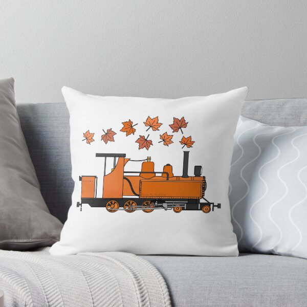 Item preview, Fall Steam Train Autumn Thanksgiving designed and sold by doodlerob.