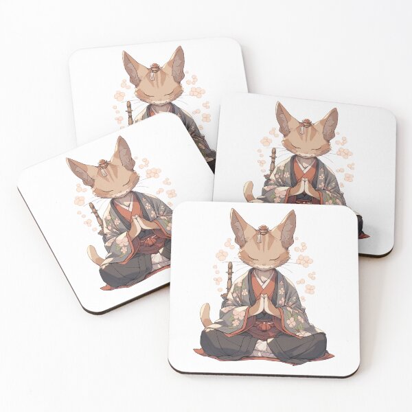 Item preview, Cat Buddha, home decoration , Digital Art Buddha Statue designed and sold by MartynGrey.