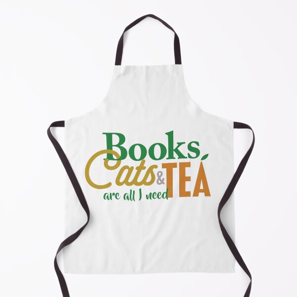 Item preview, Books, Cats & Tea Are All I Need designed and sold by HiFlyerCreative.
