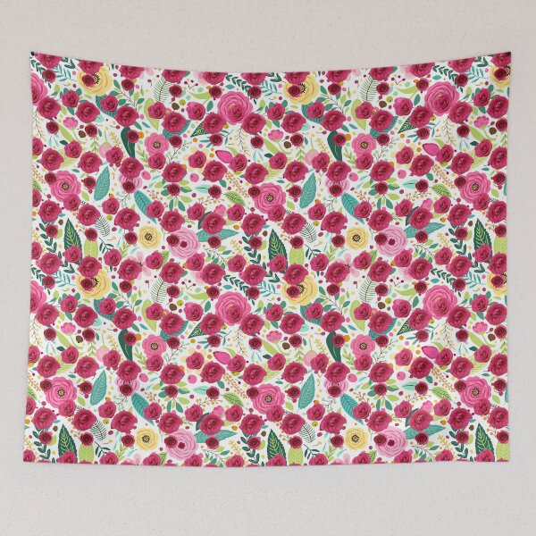 Item preview, Floral peonies  designed and sold by KeruPo.
