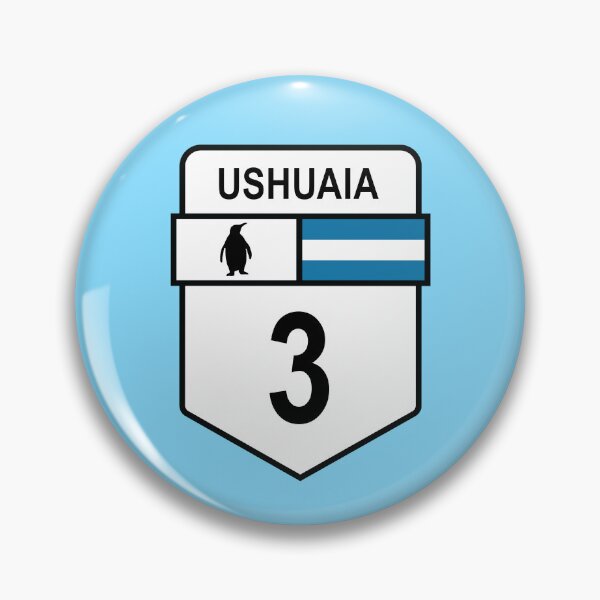 Item preview, Ruta 3 Ushuaia designed and sold by cerealbox-labs.