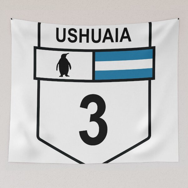 Item preview, Ruta 3 Ushuaia designed and sold by cerealbox-labs.