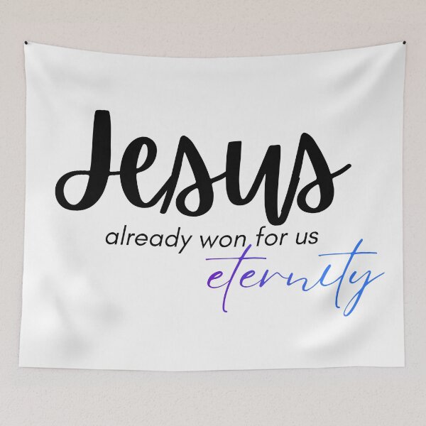 Item preview, Jesus won Eternity for us!  designed and sold by OurDailyCross.