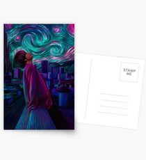 Kim Taehyung "Sternennacht" Postkarten
