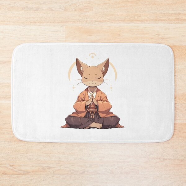Item preview, Cat Buddha, buddha Modern art home decoration designed and sold by MartynGrey.