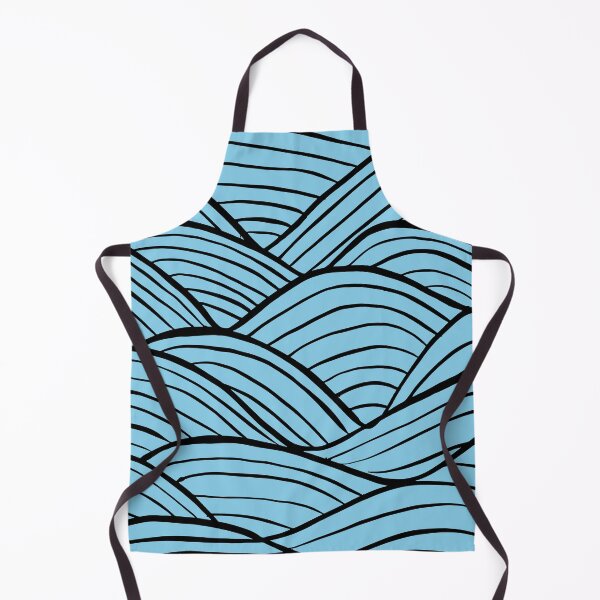 Item preview, Powder blue Brush Abstract Pattern. designed and sold by ARichArts.