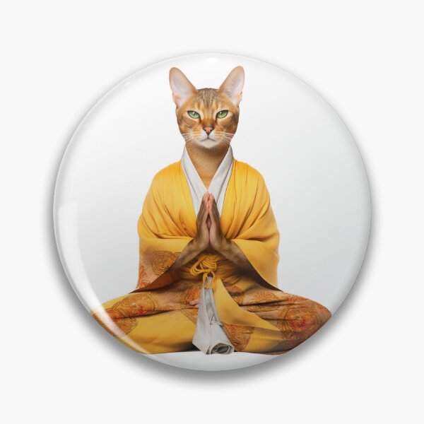 Item preview, Cat Buddha, buddha Modern art 3D , Digital Art Buddha Statue designed and sold by MartynGrey.