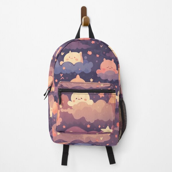Item preview, Psychedelic Kitty Cloudscape Wallpaper designed and sold by YYWDesigns.