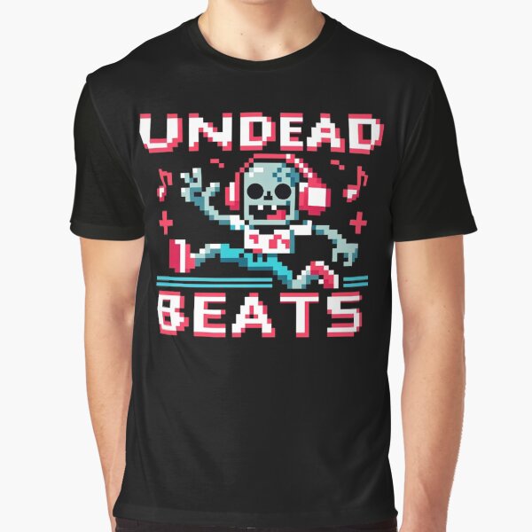 Item preview, Undead Beats - Pixelated Zombie Dance Party designed and sold by PixelPunkster.