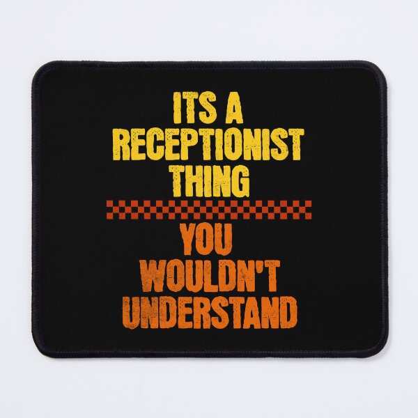 Item preview, Receptionist designed and sold by RockBeeDesigns.