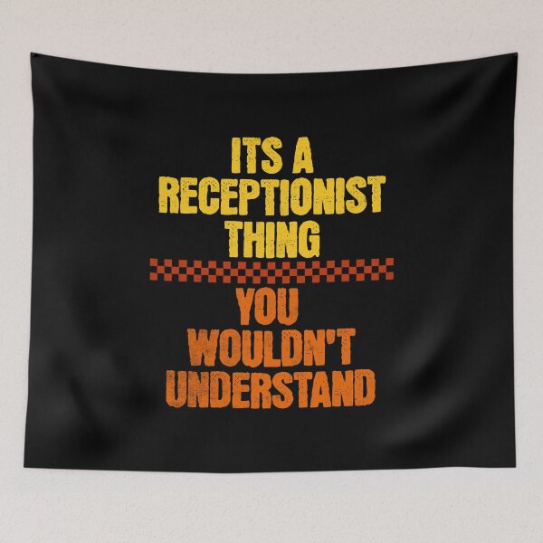Item preview, Receptionist designed and sold by RockBeeDesigns.
