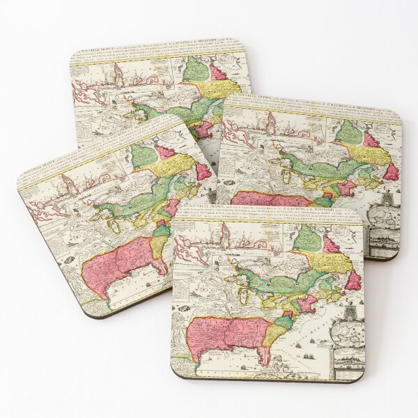 Item preview, Map of New France designed and sold by Francespoppy.