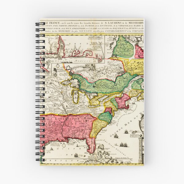 Item preview, Map of New France designed and sold by Francespoppy.