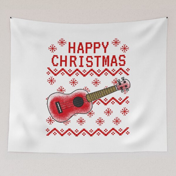 Item preview, Ukulele Ugly Christmas Ukulelist Musician designed and sold by doodlerob.