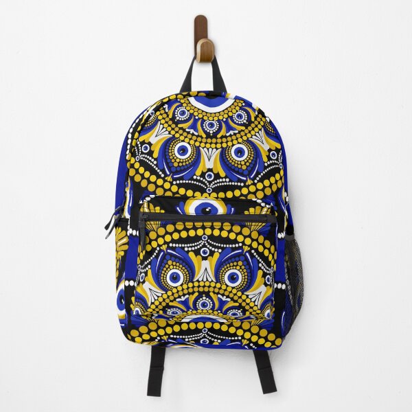 Item preview, Navy and Gold Eyes on the Prize Dot Mandala designed and sold by Triplicate Limited.