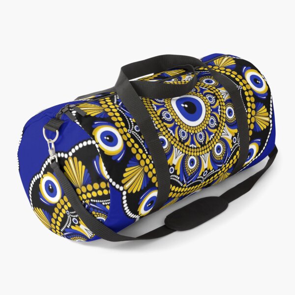 Item preview, Navy and Gold Eyes on the Prize Dot Mandala designed and sold by Triplicate Limited.