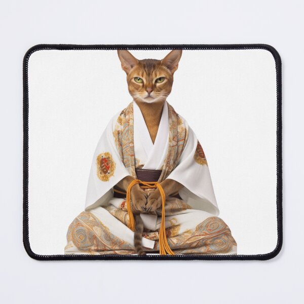 Item preview, Cat Buddha, Digital Art Buddha Statue , home decoration designed and sold by MartynGrey.