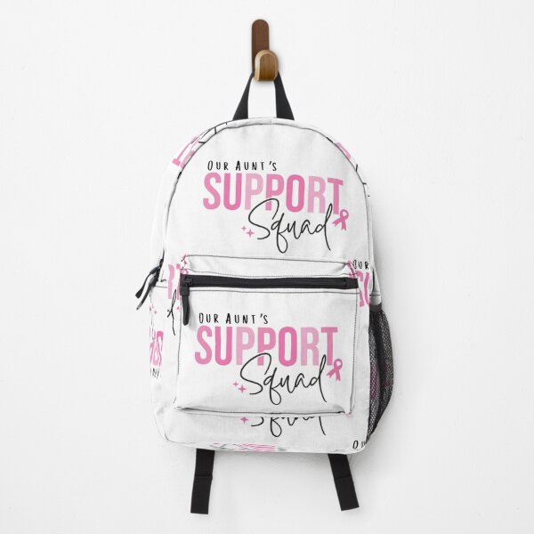 Item preview, Breast Cancer Aunt Support Squad Pink Ribbon October Auntie designed and sold by ShoniwDesigns.