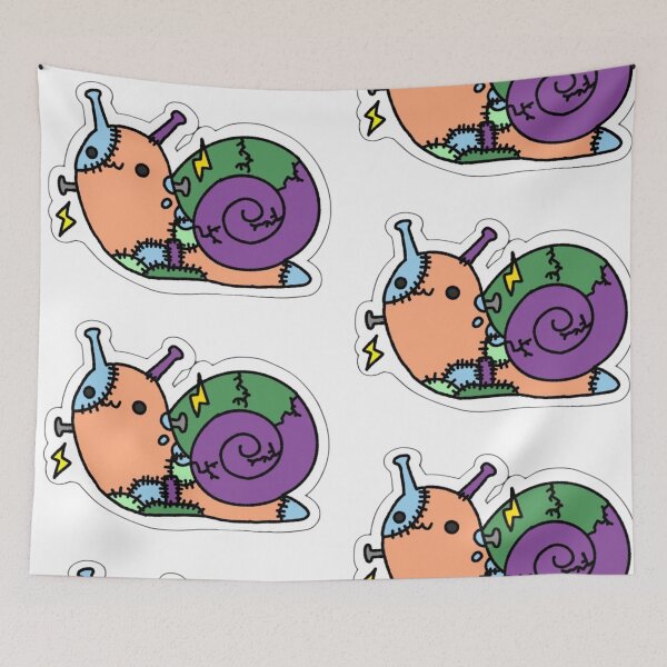 Item preview, Franken Snail designed and sold by KealaCrazyKraft.