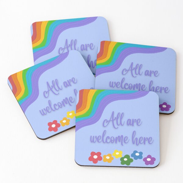 Item preview, All Are Welcome Here designed and sold by Artistvictoriaf.