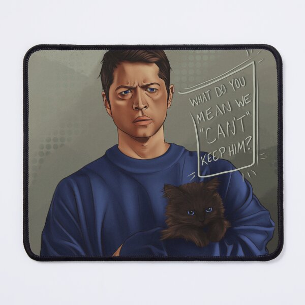 Item preview, Castiel Gato Negro designed and sold by sleepydean.