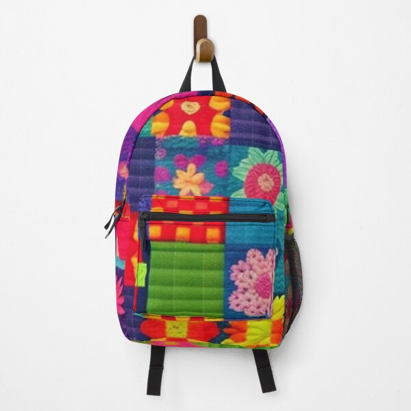Item preview, Colorful floral Patchwork quilt  designed and sold by Roxburylane.
