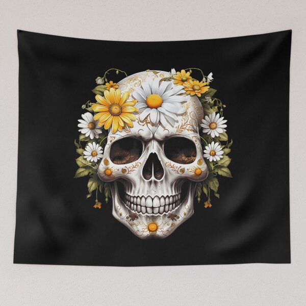 Item preview, Dia De Los Muertos Sugar Skull Day Of The Dead Halloween designed and sold by DreaverDelights.